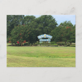 Myrtle Beach, välkomstskylt, South Carolina Vykort
