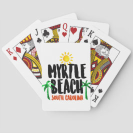 Myrtle Beach vattenfärg Casinokort