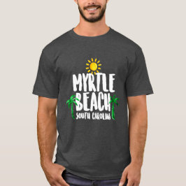 Myrtle Beach vattenfärg T-shirt