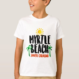 Myrtle Beach vattenfärg Tee