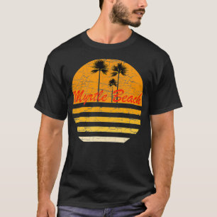 Myrtle Beach Vintage Retro 70s Throwback-Surfa T Shirt