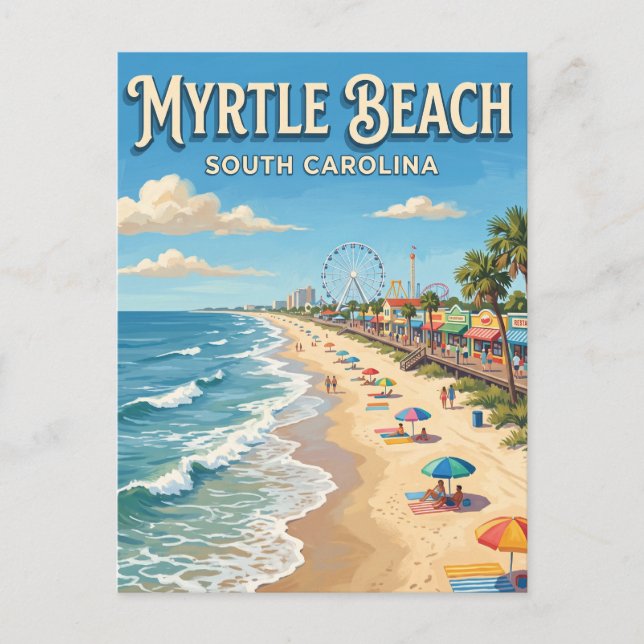 Myrtle Beach Vykort (Framsida)