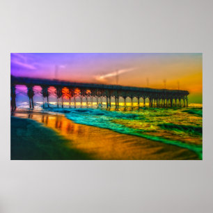Myrtle strandpier 14 poster