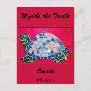 Myrtle the Turtle Kanada vykort