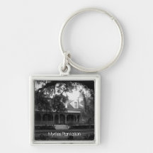Myrtles plantation i svartvitt