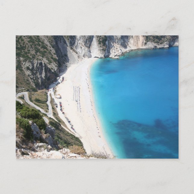 Myrtos Beach, Kefalonia Vykort (Framsida)