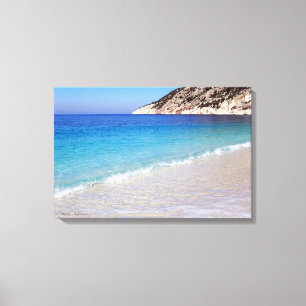 Myrtos - Kefalonia Canvastryck