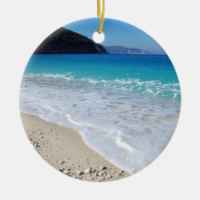 Myrtos - Kefalonia Julgransprydnad Keramik (Framsidan)
