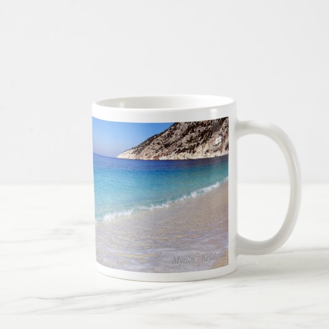 Myrtos - Kefalonia Kaffemugg (Höger)