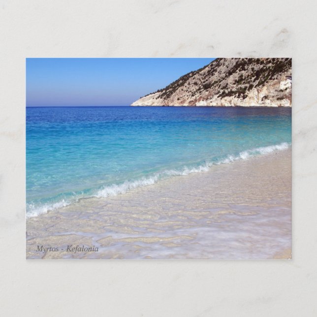Myrtos - Kefalonia Vykort (Framsida)