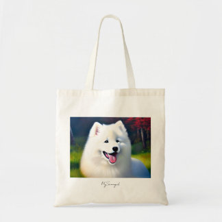 MySamoyed Personlig Gift Idea Cute Samoyed Tygkasse