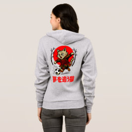 mysig anime samuraj kattfotboll - För japansk kul T Shirt