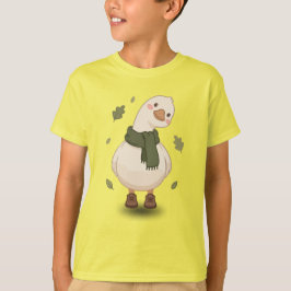 mysig ankorillustration för hösten t shirt