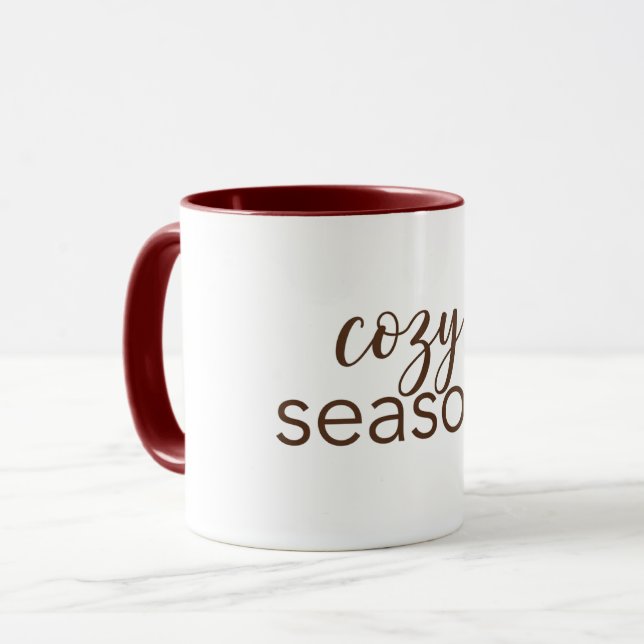 mysig årstid  mugg (Framsida vänster)