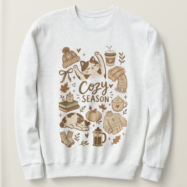 mysig årstid  t shirt (Design framsida)