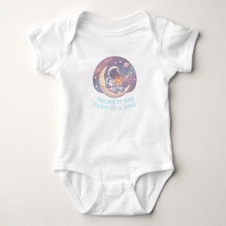 mysig astronaut-babydräkt – Söt rymdbaby T Shirt