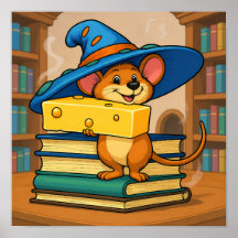  mysig biblioteks scen: Rolig Glad Mus