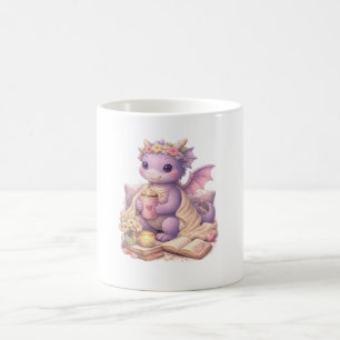 mysig bokälskande mamma Drakkaffemugg Kaffemugg