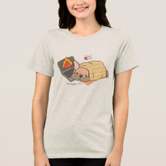mysig Burnout Bulldog Dam T-Shirt