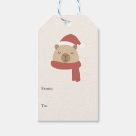  mysig Capybara Jul Presentetikett