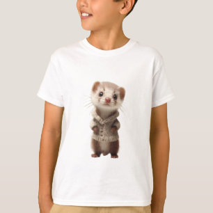 mysig cardigan ferret barn t shirt