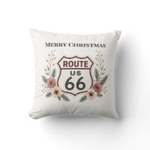 mysig dekoration för Route 66 jul