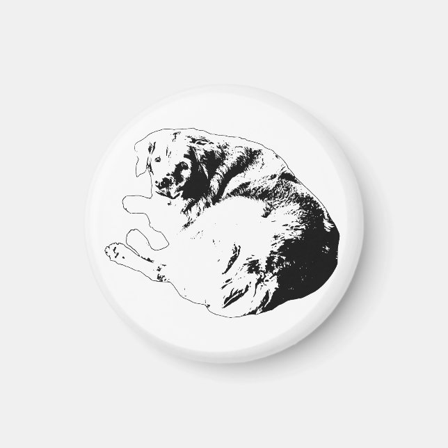  mysig form, hemtröst  magnet (Framsidan)
