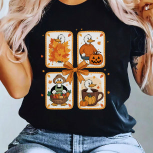 mysig gås pumpa höst ur hösten tackgivningsdag t shirt