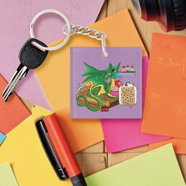 mysig grön kocksläng bakverk dragon köksbakeri (Skapare uppladdad)