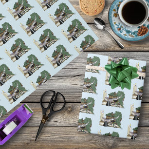 mysig Grön Whimsisk Sovande Drak Bokälskare Presentpapper