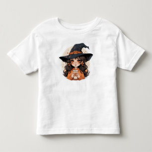 mysig Halloween-tröja för tjejer Bedårande höstu T Shirt