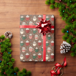 mysig hett kakao-muggar & marshmallows jul presentpapper