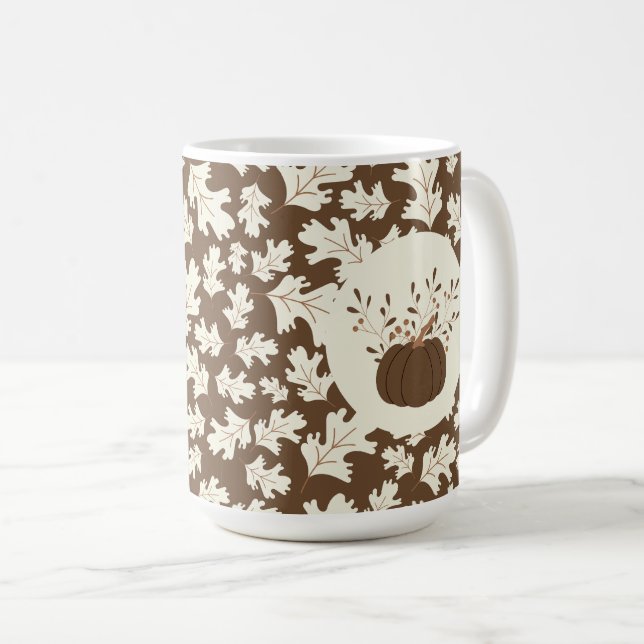  mysig höst design kaffemugg (Framsida höger)