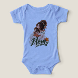 mysig höst mamma & bebis barn höst kärlek t shirt