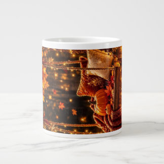  mysig höst 🎃 Pumpkin kaffemugg Jumbo Mugg