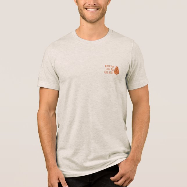  mysig höststämning t shirt (Framsida)