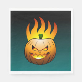  mysig Jack o'lantern Halloween-pumpa Pappersservett