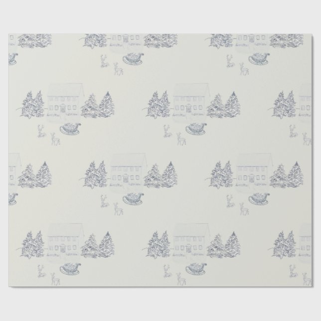  mysig jul i New England-hemmet Presentpapper (Platt)