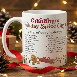  mysig jul, Mormors heta chokladrecept Kaffemugg