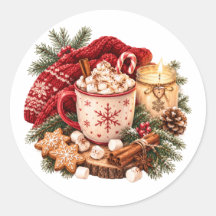 mysig jul varm choklad vinter hygge röd