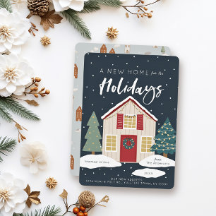 mysig julbelysning ny hem julkort inbjudningar