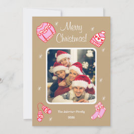  mysig julkort med teckning för mysig tröja