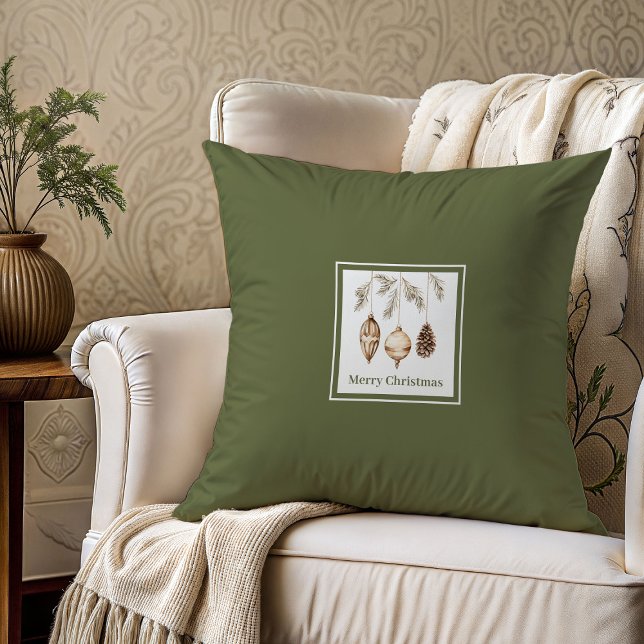  mysig julkudde i jordnära stil för herren kudde (Cozy Earthy Christmas Pillow Gift for Him)
