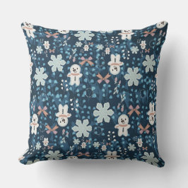 mysig julkudde med fantasifull design kudde