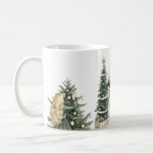 mysig julpapperstallrik med vintertema