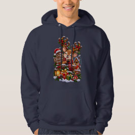 mysig julren – Magisk snöig vinter Hoodie