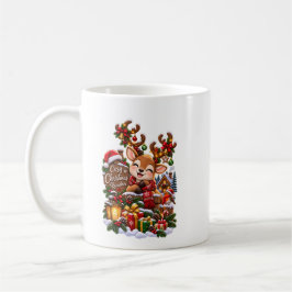 mysig julren – Söt vinterkaffe Kaffemugg