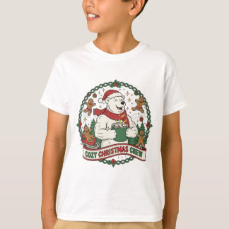 mysig julskara – Söt isbjörn & pepparkakor T Shirt