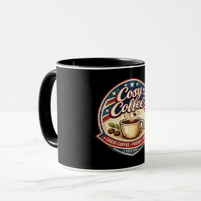 mysig kaffe mugg (Framsida vänster)