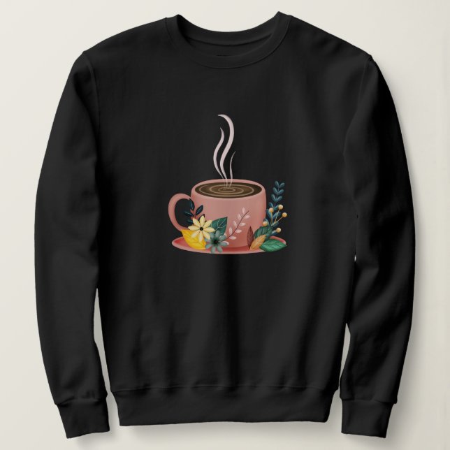  mysig kaffekopp t shirt (Design framsida)